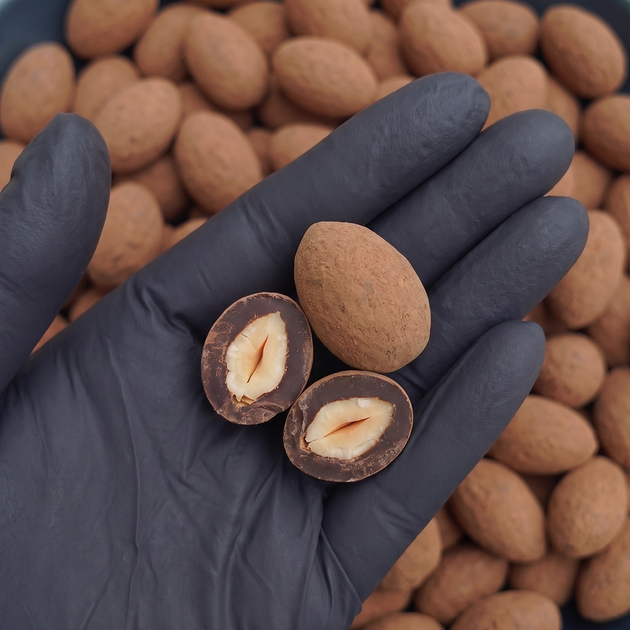 80% Dark Chocolate covered Almonds - 30g