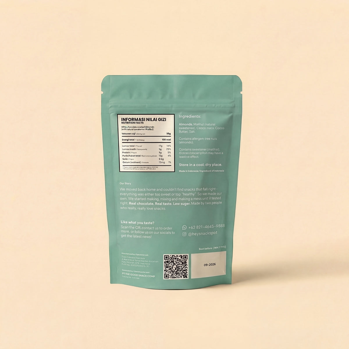 White Chocolate covered Almonds - 30g