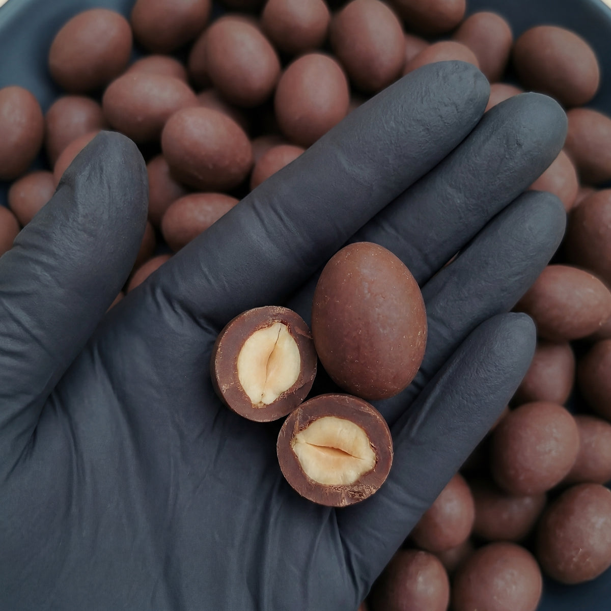 Dark Chocolate covered Peanuts - 30g