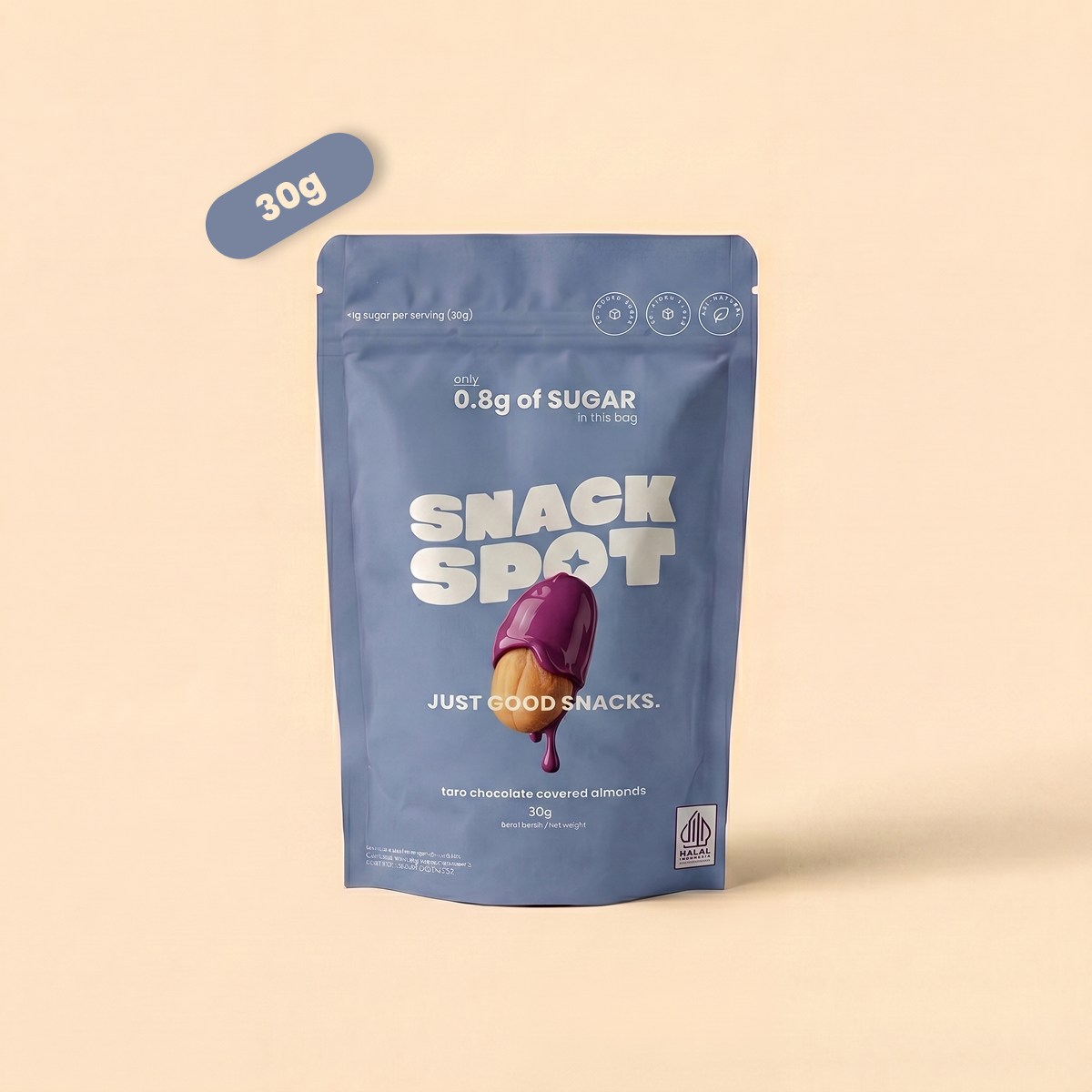 Taro Chocolate covered Peanuts - 30g